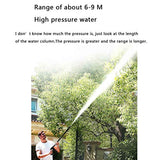 ▶ Lavadora eléctrica a presión, Lavadora a Chorro de 2200 W, Lavadora de automóviles de inducción de Alta Potencia, (Tubo a Prueba de explosiones, Olla de Espuma, Cepillo, Enchufe rápido de Cobre de e