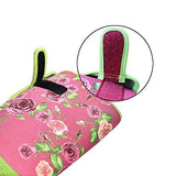 ▶ Guantes de jardinería para poda de rosas, a prueba de espinas, resistentes a los pinchazos, guantes largos de jardín para proteger las manos y los brazos para mujeres
