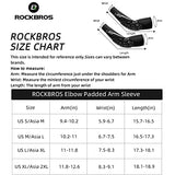 ROCKBROS Mangas de brazo para hombre, coderas, UPF50, protección UV, codero, compresión, enfriamiento, MTB, manga de ciclismo, Negro, Large