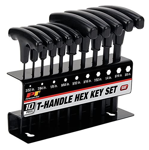 PERFORMANCE TOOL Juego de estrella con mango en T, 10 piezas Wilmar Performance Tool