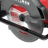 ▶ Craftsman - Sierra circular inalámbrica acepta 61/2 pulgadas. Cuchillas para corte transversal o rasgado 2 materiales