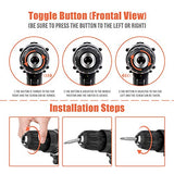 ▶ Juego de herramientas eléctricas para el hogar , juego de herramientas LETTON con 60 piezas de caja de herramientas y 16,8 V inalámbrico juego de herramientas de reparación inalámbrica para el hogar