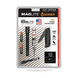 ▶ MAGLITE  Mini LED 2 celdas Aaa linterna y cuchillo Gerber Pack Negro