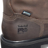 ▶ TIMBERLAND PRO Botas de trabajo industriales con cierre directo de acero de 6 pulgadas para hombre, impermeables, aisladas, Marrón, 7.5 US
