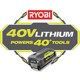 RYOBI RY40450 - Aspiradora inalámbrica de hojas de iones de litio de 40 voltios, con batería de 4.0 Ah y cargador incluido