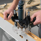 ▶ DREMEL 4300 - Rotativa con 5 aditamentos y 40 Accesorios, Aditamento de Base para Fresar, 335-01