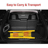 ▶ Puerta De Seguridad Plegable, Valla De Tráfico En Expansión, Barricada De Plástico Industrial, Control De La Multitud, Adecuado para Hospitales, Depósitos, Garajes