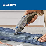 ▶ DREMEL - Tijeras eléctricas inalámbricas recargables USB de 4 V con dos accesorios de cuchilla, cable USB y bloque de alimentación, ideal para cortar tela, cartón y material de papel