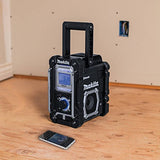 Makita XRM06B 18V LXT Radio inalámbrica de Iones de Litio Bluetooth para Lugar de Trabajo