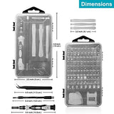 ▶ Juego de Destornilladores, Juego de Destornilladores Precisión Set 115 en 1 Mini, Kit de Herramientas Magnéticas Precision de Reparación de Bricolaje Profesional para Teléfono Móvil, , Laptops, PCs, MacBooks, Xboxs, Gafas