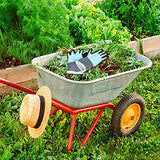 ▶ Guantes Jardinería  de verano para niños, guantes de jardín con revestimiento de látex, sensación de hielo y diseño de panal, 3 pares, XXS
