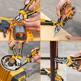 ▶ Juego de alicates combinados de 8 pulgadas y alicates de corte diagonal de 7 pulgadas y alicates de punta larga de 6 pulgadas