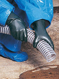 SHOWA 892 - Guantes de butilo sin forro, talla pequeña (1 par), Resistente a los químicos, Negro, Large