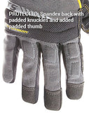 ▶ Guantes de trabajo con agarre flexible