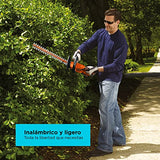 ▶ BLACK+DECKER  Cortasetos 20V