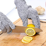▶ Guantes de Trabajo Anticorte  Guantes de cocina de seguridad de nivel 5 para corte de carne, tallado de madera, despiece, tallado GL02 S