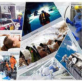 ▶ Guantes criogénicos  anti-corrosión criogénica de congelación de oxígeno líquido frío y guantes hielo líquido amoníaco líquido de nitrógeno Guantes protección antihielo