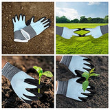 ▶ Guantes Jardinería  de verano para niños, guantes de jardín con revestimiento de látex, sensación de hielo y diseño de panal, 3 pares, XXS