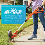 Black+Decker - Recortadora de Hilo, podadora de Hilo con alimentación automática, eléctrica, 6.5 A, 35 cm (BESTA510)