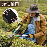 ▶ Guantes de jardín de Microfibra Guantes de jardín de plantación de Pantalla táctil Guantes de Trabajo Resistentes al Desgaste Mantenimiento y manejo de Edificios