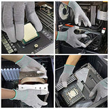 ▶ Guantes Antiestáticos ESD, guantes de trabajo con visualización táctil, fibra de carbono, guantes antiestáticos, para proteger la seguridad del ensamblaje del computadora (L)