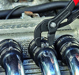 ▶ KNIPEX  Tools 85 51 250 C, alicates de abrazadera de manguera de 10 pulgadas para abrazaderas de clic
