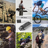 JUKMO Cinturón táctico, aparejo de senderismo militar de 1.5 pulgadas, cinturón de trabajo de nailon con hebilla de liberación rápida resistente, Negro, Small-for Waist 30"-36" (Length 45")