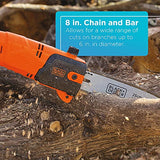 BLACK+DECKER LPP120B Bare Max Lithium Ion Pole Pruning Saw, 20-Volt