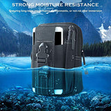 SKONG Bolsa de Táctica de Sistema, TOSKOU Bolsa de Cintura Táctica Exteriores Compacta Multi Fucional del Celular Monedero, Porta Herramientas de Multiusos Molle Paquete de Cintura