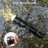 🔦 Linterna recargable , linternas tácticas de alto lúmenes, 5 modos, IP67 resistentes al agua, ultra brillantes, linternas LED de bolsillo para camping, al aire libre, senderismo, emergencia