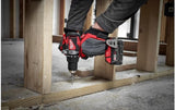 ▶ MILWAUKEE Taladro inalámbrico Sin escobillas 1,27 cm Hamme, Rojo MILWAUKEE 'S M18