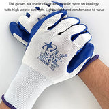 ▶ Guantes Antiestáticos De Protección, 12 Pares De Guantes De Trabajo, De Seguridad, Guantes De Protección Laboral, Adecuados for Constructores, Mecánicos