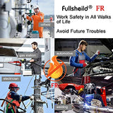 ▶ Capucha soldador Fuego Resistente al Viento máscara de Cara Completa Capucha para soldar, Caza, ejército, Trabajo Militar, Alta Visibilidad, Talla única