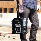 Makita XRM06B 18V LXT Radio inalámbrica de Iones de Litio Bluetooth para Lugar de Trabajo