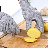 ▶ Guantes de Trabajo Anticorte  Guantes de cocina de seguridad de nivel 5 para corte de carne, tallado de madera, despiece, tallado GL02 S