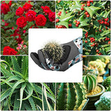 ▶ Guantes Jardinería de manga larga, guantes de jardinería a prueba de espinas, piel sintética, a prueba de pinchazos, guantelete de jardín para arbustos, cactus, jardinero, regalo