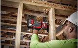 ▶ MILWAUKEE Taladro inalámbrico Sin escobillas 1,27 cm Hamme, Rojo MILWAUKEE 'S M18