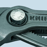 ▶ KNIPEX Cobra Tenaza para Bombas de Agua Hightech con Fundas Esbeltas en Dos Componentes, Cromado, 250 mm