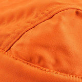 ▶Capucha para soldar, naranja Tapa ignífuga lavable con cuello Hombro Drapeado Equipo de protección para soldar Sombrero Tipo pañuelo