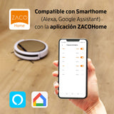 ▶  Robot aspirador y fregasuelos V5x con WiFi, Alexa, Google, App, Aspiradora y fregadora 2en1 para suelos duros, madera, parquet y alfombras, Robots aspiradores para perros y pelos de mascotas