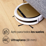 ▶  Robot aspirador y fregasuelos V5x con WiFi, Alexa, Google, App, Aspiradora y fregadora 2en1 para suelos duros, madera, parquet y alfombras, Robots aspiradores para perros y pelos de mascotas