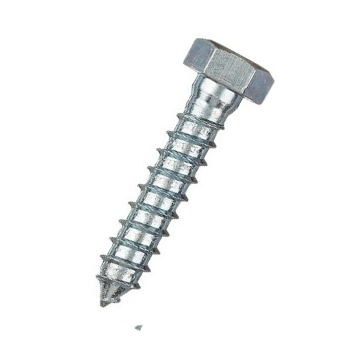 PIJA PARA MADERA CABEZA HEX. GALVANIZADO  14