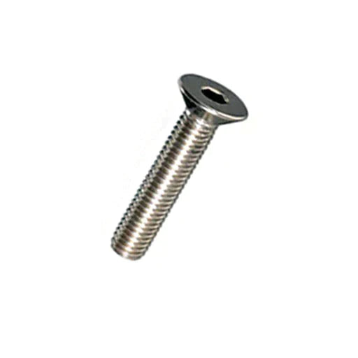 TORNILLO SOCKET PLANA INOXIDABLE ESTANDAR  4-40 X 5/8